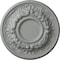 Ekena Millwork Odessa Ceiling Medallion (Fits Canopies up to 2 1/2"), 7 1/2"OD x 1 1/8"P, Primed White CM07OD - alternate 1